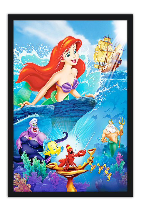 Poster Princesa Ariel Pequena Sereia - Filmes - Infantil