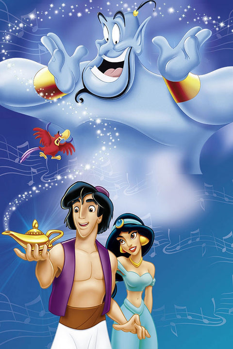 Poster Aladdin - Princesa Jasmine - Infantil