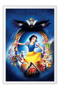 Poster Branca de Neve e os Sete Anões - Princesa - Filmes - Clássicos Disney - Infantil