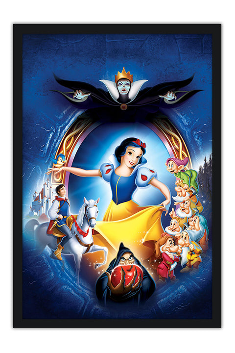 Poster Branca de Neve e os Sete Anões - Princesa - Filmes - Clássicos Disney - Infantil