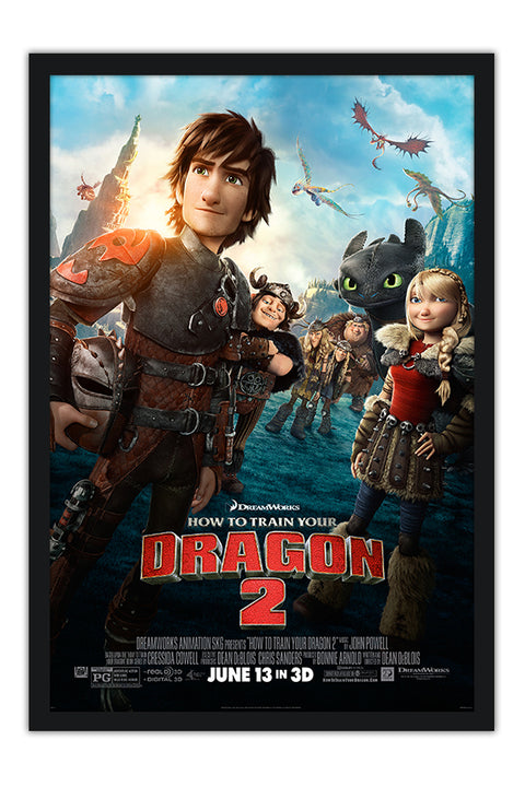 Poster Como Treinar seu Dragão 2 - Filmes - Infantil