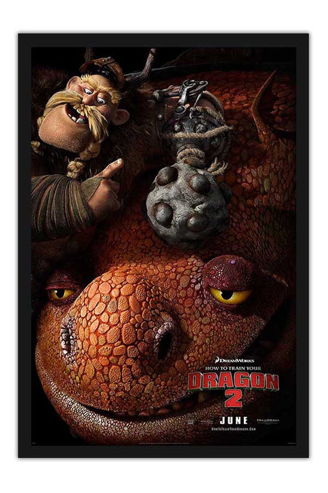 Poster Como Treinar seu Dragão 2 - Filmes - Infantil