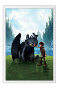 Poster Como Treinar seu Dragão - Filmes - Infantil