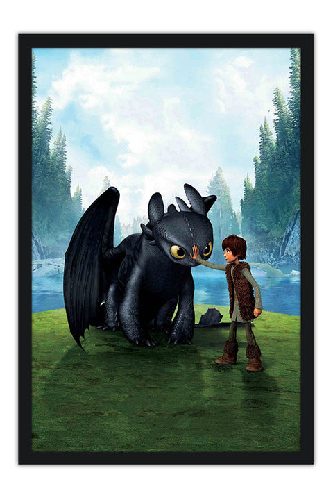 Poster Como Treinar seu Dragão - Filmes - Infantil