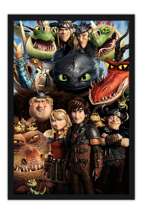 Poster Como Treinar seu Dragão 2 - Filmes - Infantil