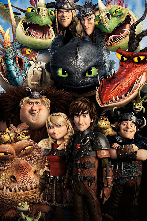 Poster Como Treinar seu Dragão 2 - Filmes - Infantil