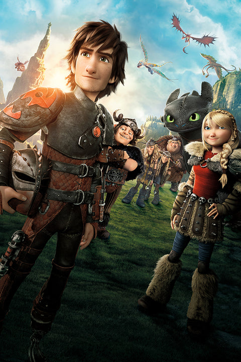 Poster Como Treinar seu Dragão 2 - Filmes - Infantil