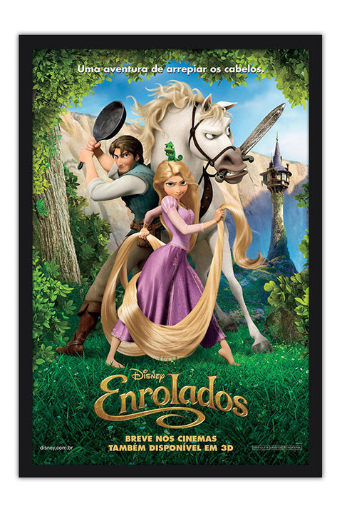 Poster Enrolados - Princesa Rapunzel - Filmes - Infantil