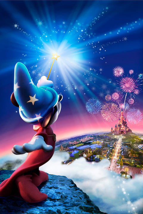 Poster Mickey Mouse Mago - Infantil