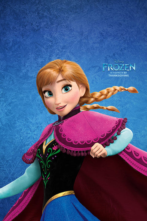 Poster Frozen Uma Aventura Congelante - Princesa - Filmes - Infantil