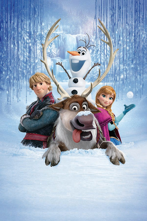 Poster Frozen Uma Aventura Congelante - Princesa - Filmes - Infantil