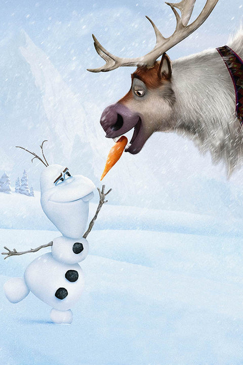 Poster Frozen Uma Aventura Congelante - Princesa - Filmes - Infantil