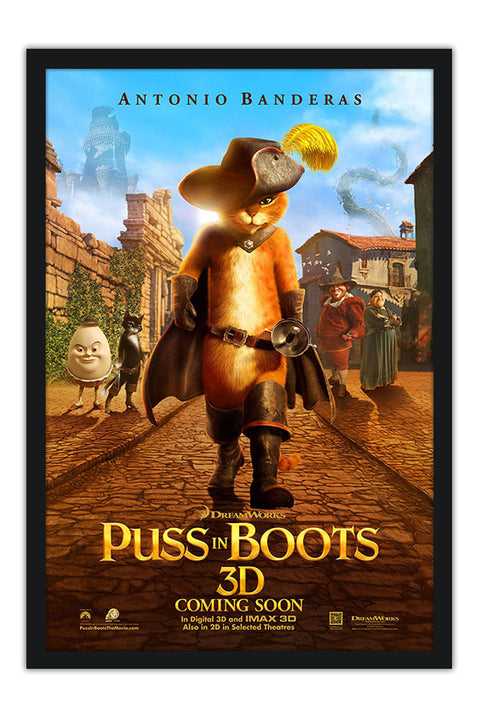Poster gato de Botas - Filmes - Infantil