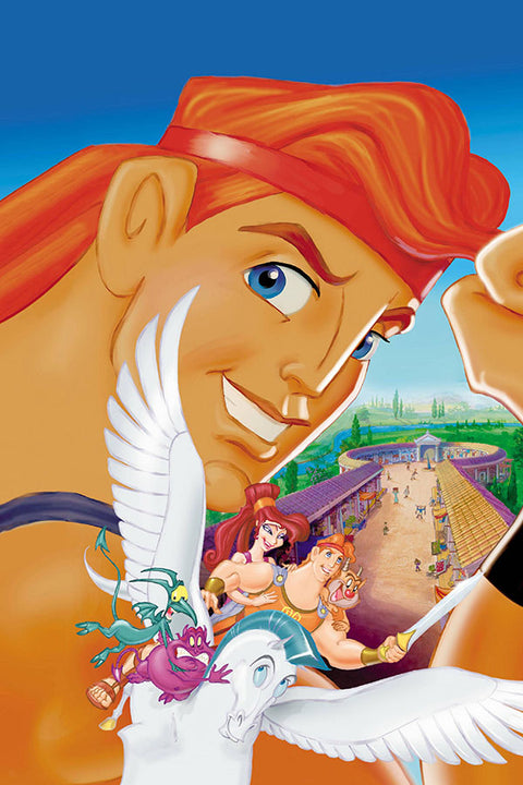 Poster Hércules - Filmes - Clássicos Disney - Infantil