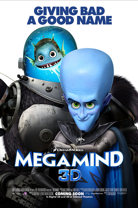 Poster Megamente - Filmes - Infantil