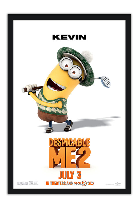 Poster Minions - Kevin - Meu Malvado Favorito 2 - Infantil