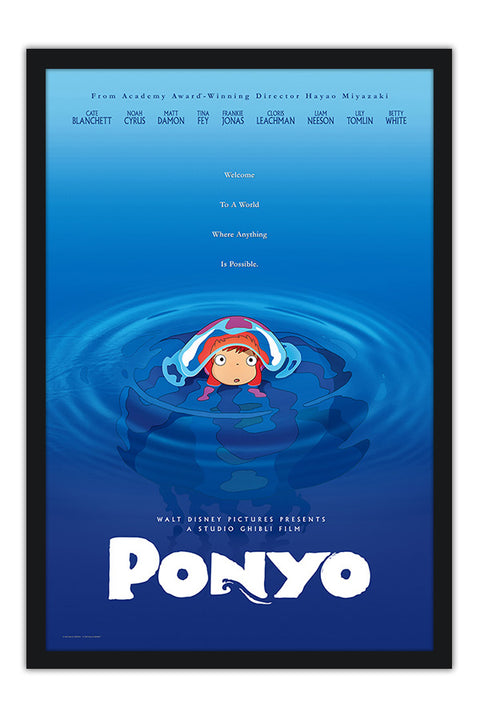 Poster Ponyo - Uma Amizade Que Veio do Mar - Filmes - Infantil