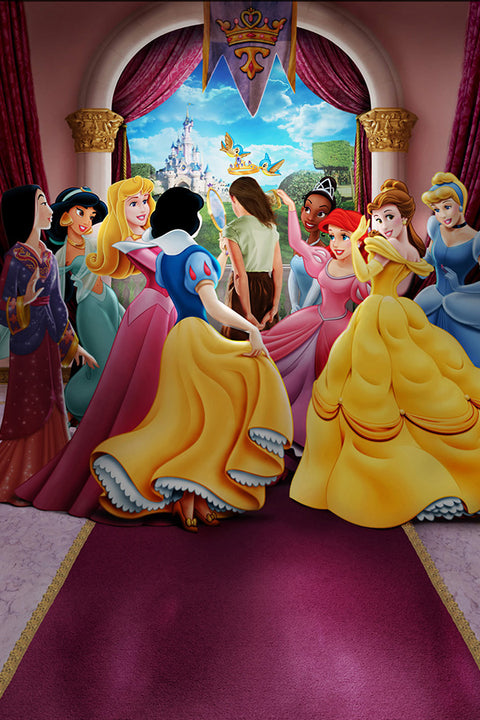 Poster Princesas Disney - Infantil - Decoração Quarto Meninas