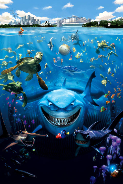Poster Procurando Nemo - Filmes - Infantil
