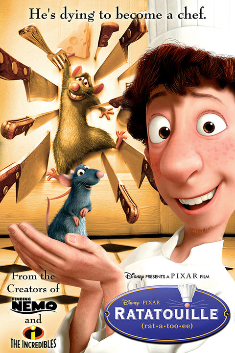 Poster Ratatouille - Filmes - Infantil