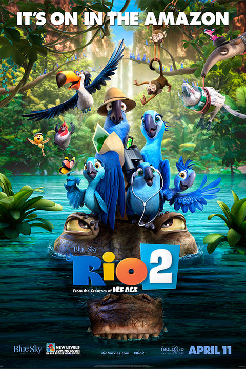 Poster Rio 2 - Filmes - Infantil