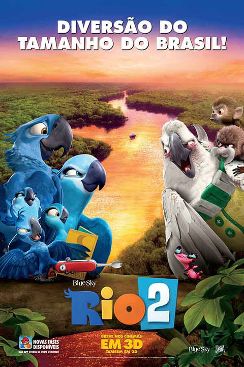 Poster Rio 2 - Filmes - Infantil