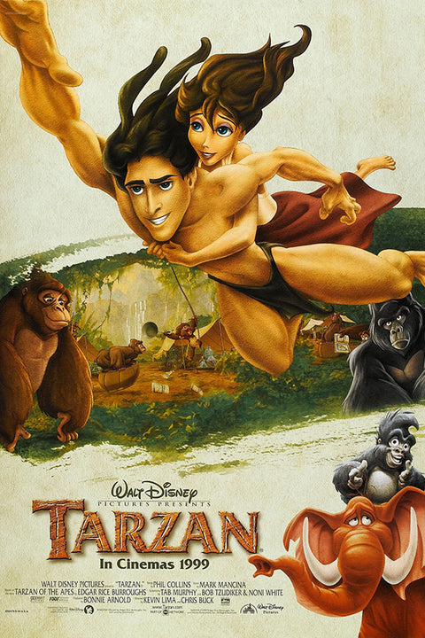 Poster Tarzan - Filmes - Infantil