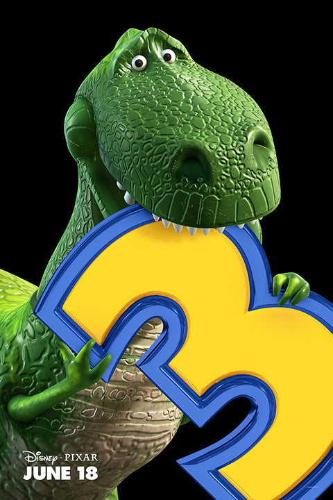 Poster Toy Story 3 - Rex - Filmes - Infantil