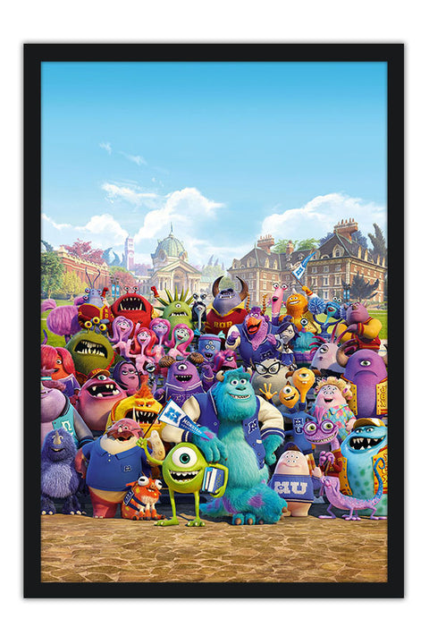 Poster Universidade Monstros - Filmes - Infantil
