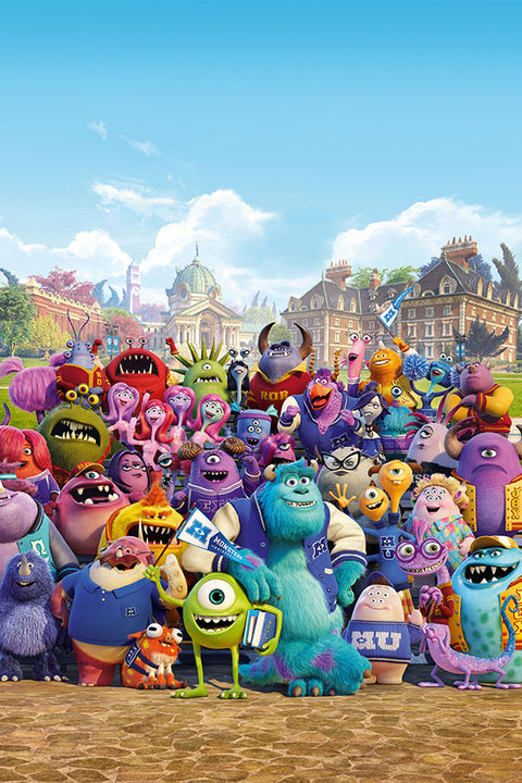 Poster Universidade Monstros - Filmes - Infantil