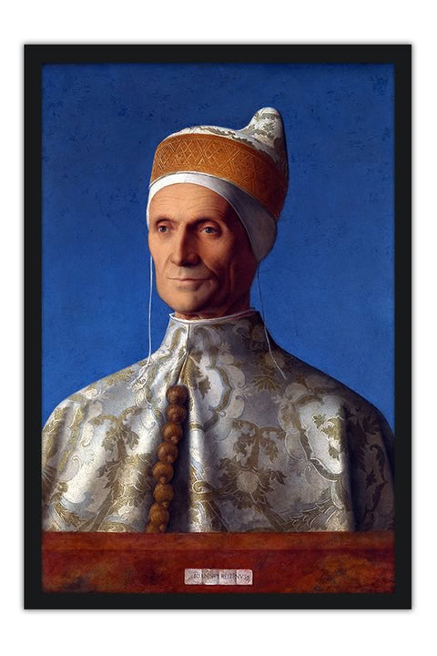 Poster Bellini Giovanni - 1500 09 - Portrait Of doge Leonardo Loredan - Obras de Arte