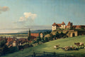 Poster Bellotto Bernardo - View Of Pirna From The Sonnenstein Castle - Obras de Arte