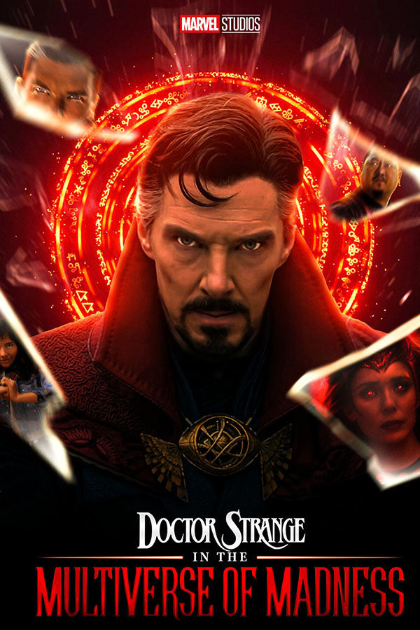 Poster Doctor Strange In The Multiverse Of Madness - Doutor Estranho no Multiverso da Loucura - Filmes
