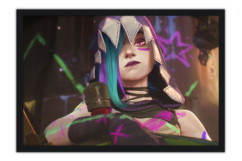 Poster Arcane - Lol - League of Legends - Jinx - Series