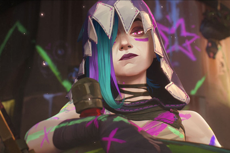 Poster Arcane - Lol - League of Legends - Jinx - Series