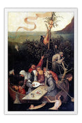 Poster Bosch Hieronymus - The Ship Of Fools - Obras de Arte