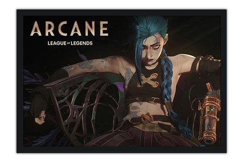 Poster Arcane - Lol - League of Legends - Jinx - Series
