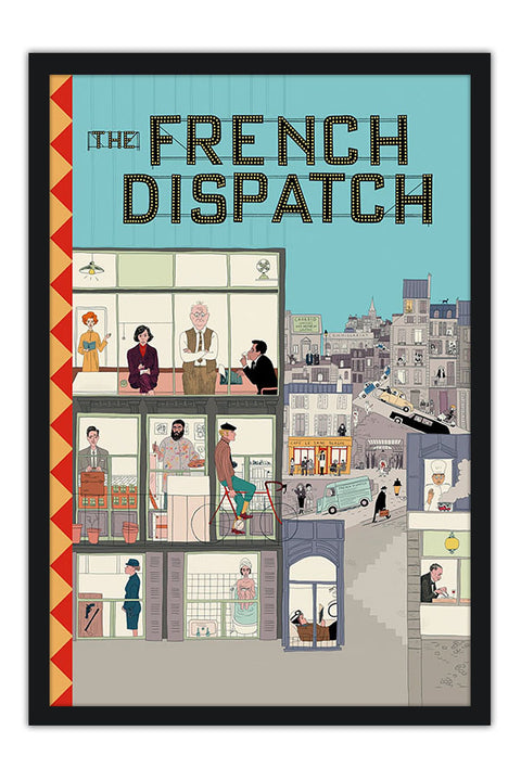 Poster A Crônica Francesa - The French Dispatch - Filmes