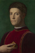 Poster Bronzino Agnolo - Portrait Of Piero de' Medici The Gouty  - Obras de Arte