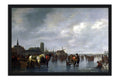 Poster Calraet Abraham Van - Scene On The Ice Outside dordrecht - Obras de Arte