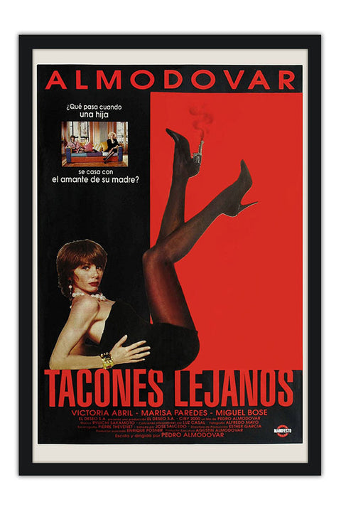 Poster Tacones Lejanos - De Salto Alto - Almodovar - Filmes