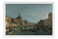 Poster Canaletto - The Grand Canal With S. Simeone Piccolo - Obras de Arte