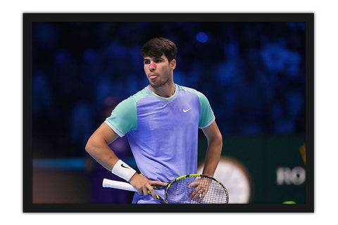Poster Tenistas - Carlos Alcaraz - Esporte - Tennis