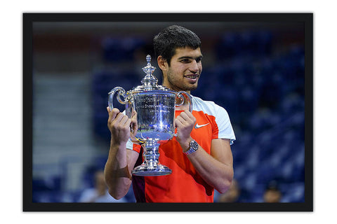Poster Tenistas - Carlos Alcaraz - Esporte - Tennis