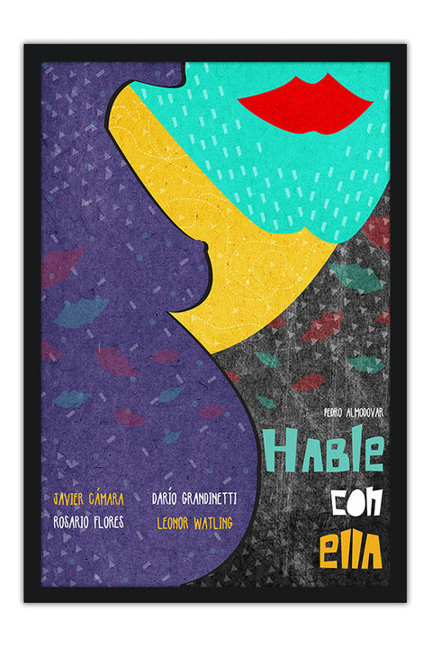 Poster Hable con Ella - Fale com Ela - Almodovar - Filmes