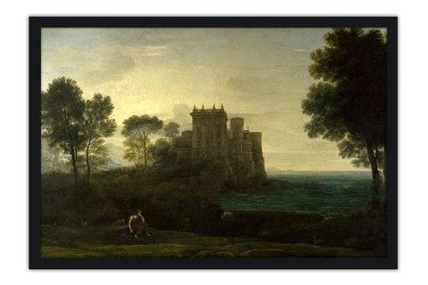 Poster Claude Lorrain - The Enchanted Castle - Obras de Arte