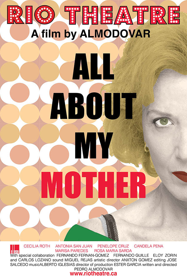 Poster Tudo sobre Minha Mãe - All About My Mother - Almodovar - Filmes