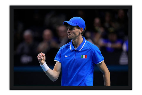 Poster Tenistas - Jannik Sinner - Esporte - Tennis