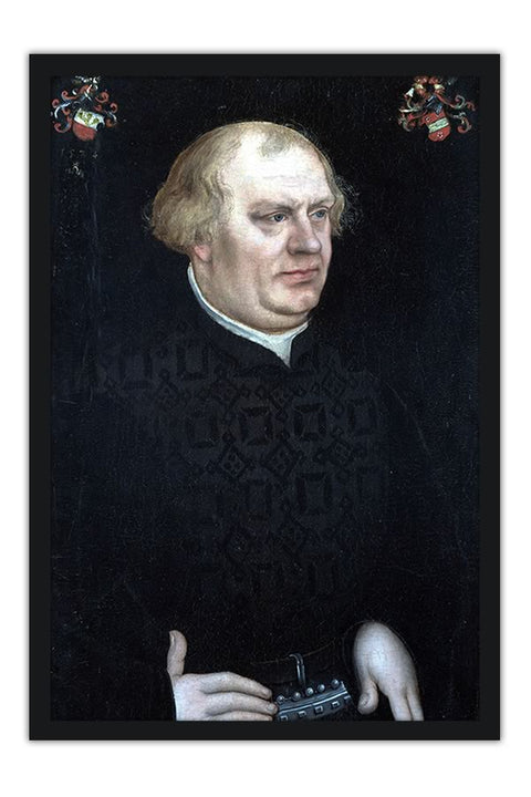 Poster Cranach Lucas The Elder - Portrait Of A Man Probably Johann Feige - Obras de Arte