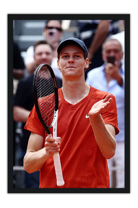 Poster Tenistas - Jannik Sinner - Esporte - Tennis